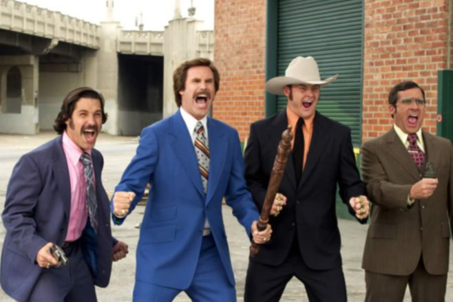 Anchorman:The legend of Ron Burgundy
